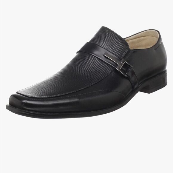 STACY ADAMS MEN'S BEAU MOC TOE BIT SLIP-ON LOAFER - Picture 1 of 16